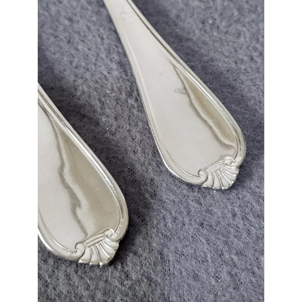 Rooster Chicken Farmhouse Set of 2 Teaspoons Stainless Steel Decorative